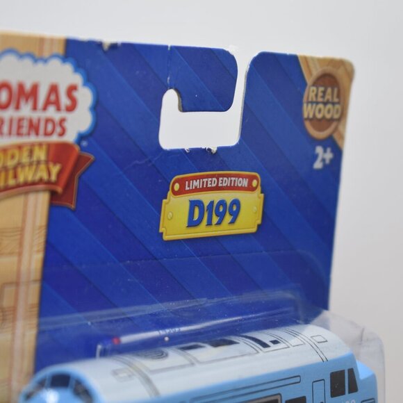 D199 Limited Edition Thomas & Friends Wooden Railway Engine Trains Fisher Price - Picture 6 of 9